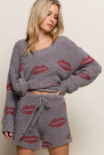 Load image into Gallery viewer, Fuzzy Lips Pullover - Modern Romance Boutique