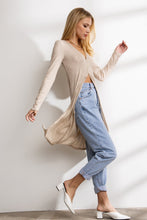 Load image into Gallery viewer, Gigi Long Button Down Cardigan - Modern Romance Boutique