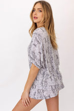 Load image into Gallery viewer, Bianca Snake Print Top