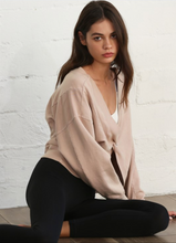Load image into Gallery viewer, Erica Reversible Tied French Terry Salt Washed Top - Modern Romance Boutique