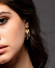 Load image into Gallery viewer, Modern Romance Boutique - Lexi Tri Mini Hoop