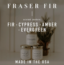 Load image into Gallery viewer, Fraser Fir Soy Candle