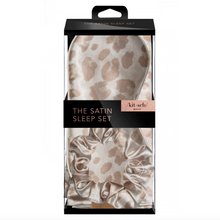 Load image into Gallery viewer, Satin Sleep Set - Leopard
