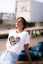 Load image into Gallery viewer, Sam Leopard Heart Tee - Tops
