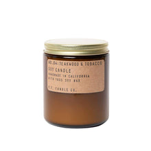 Load image into Gallery viewer, Teakwood & Tobacco Soy Candle