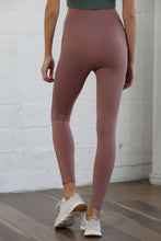 Load image into Gallery viewer, Repetition Mauve High Rise Leggings - Modern Romance Boutique
