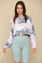 Load image into Gallery viewer, Gabriella Tie Dye Crew Neck Pullover - Modern Romance Boutique
