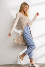 Load image into Gallery viewer, Gigi Long Button Down Cardigan - Modern Romance Boutique
