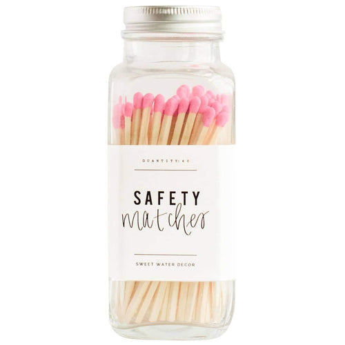 Bright Pink Safety Matches