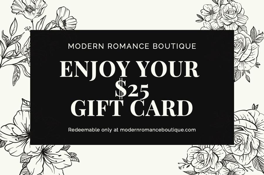 Modern Romance Boutique Gift Card - Gift Card